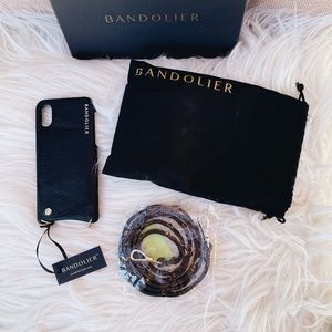 Bandolier iPhone X Phone Case with Crossbody Strap